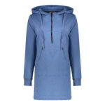 هودی زنانه مادر مدل لیندا رنگ آبی