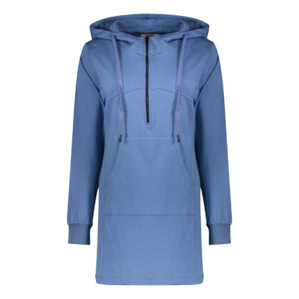 هودی زنانه مادر مدل لیندا رنگ آبی