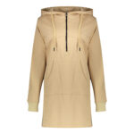 هودی زنانه مادر مدل لیندا رنگ کرم